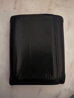Ralph Lauren black leather wallet