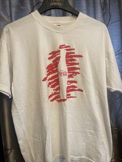 Vintage Coke Cola Shirt Marathon Race
