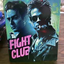 Fight Club Limited Edition Steelbook (Blu-ray) RARE OOP Hard To Find USED