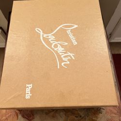 Christian Louboutin  Open Toe Bootie Pump