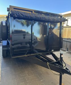 New Smooth Walls Hydraulic Dump Trailer with Accessories 💥