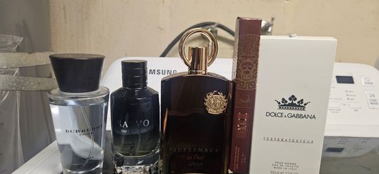 Cologne Lot Bundle Eau De Parfum and Toilette . Dolce gabnna,Lataffa,Maison de Alhambra,Burberry and Afnan