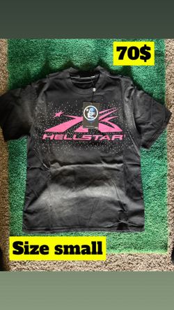 Blaxk and pink hellstar shirt