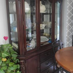 Antique Display Cabinet Estate Sale