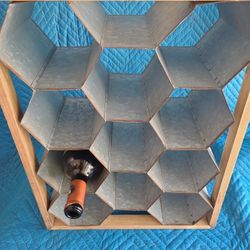 Wine Rack For 11 Bottles,  Used 