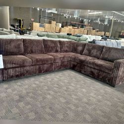 Furry -like Corduroy Couch New In Box 