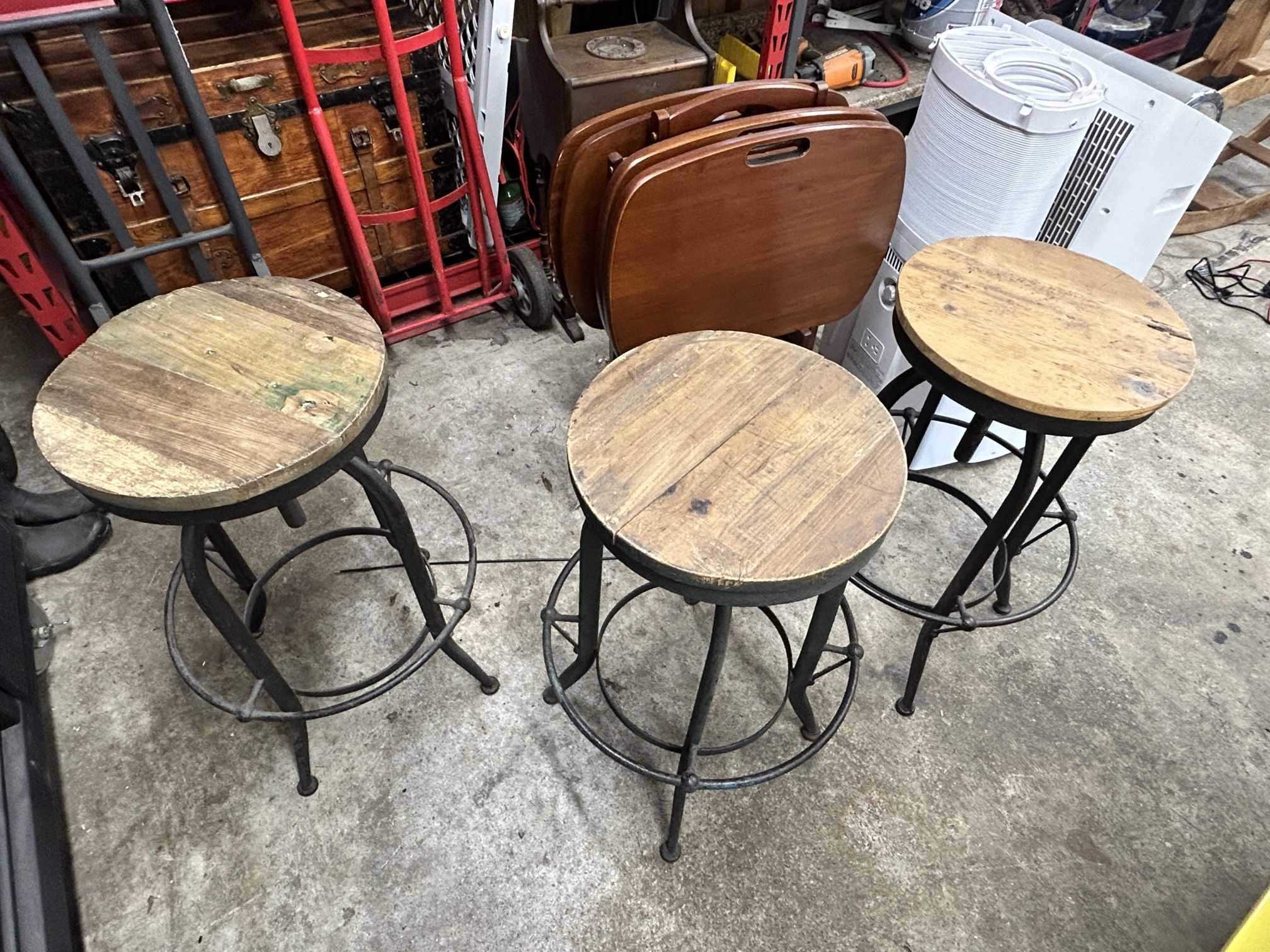 Heavy Duty Adjustable Bar Stools