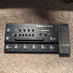 Used Line 6 Pod HD400 Amp Modeler Effect Processor

