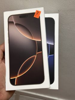 Factory unlocked apple iphone 16 pro max 256gb BRAND NEW