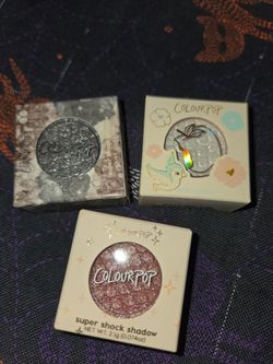 ColourPop Super Shock Shadow Set of 3 $5 EACH NEW