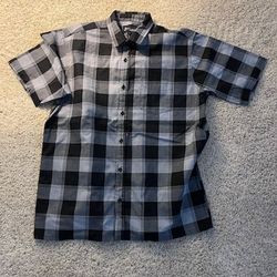 Black white and grey flannel 