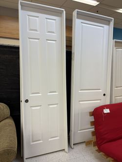 8’ x 30” 6 Panel Doors (2 Available) 