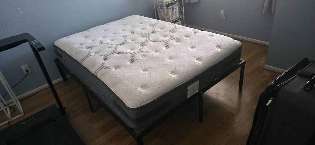 Full Bed Frame & Mattress 