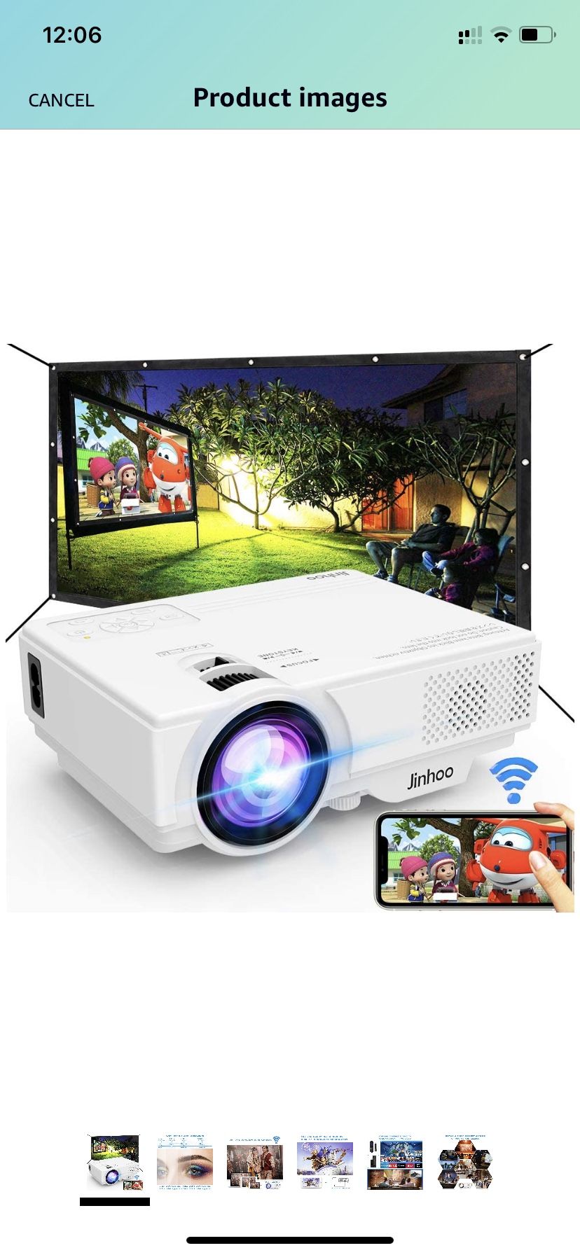 Jinhoo wireless projector