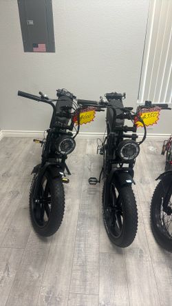 Moped style for 550 assembled demo bike
