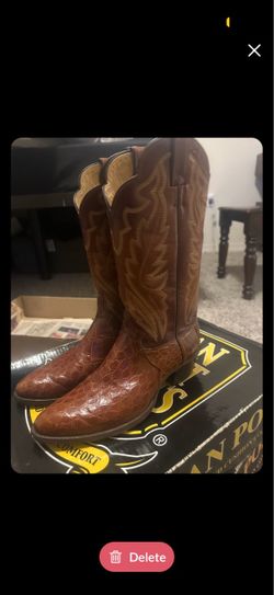 Men’s Dan Post Alligator Boots 10 1/2