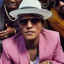 Bruno Mars Uptown Funk Sunglasses NEOSTYLE Society 150 Aviator Brown Gradient