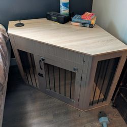 Dog Crate Side Table