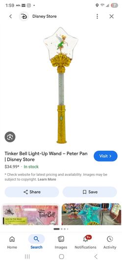 Disney Tinkerbell Light up Wand