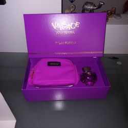 Brand New Versace Dylan Purple 4 Piece Set