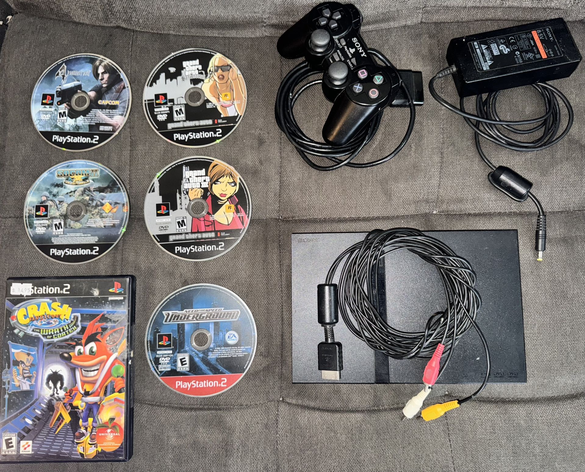Ps2 With Games