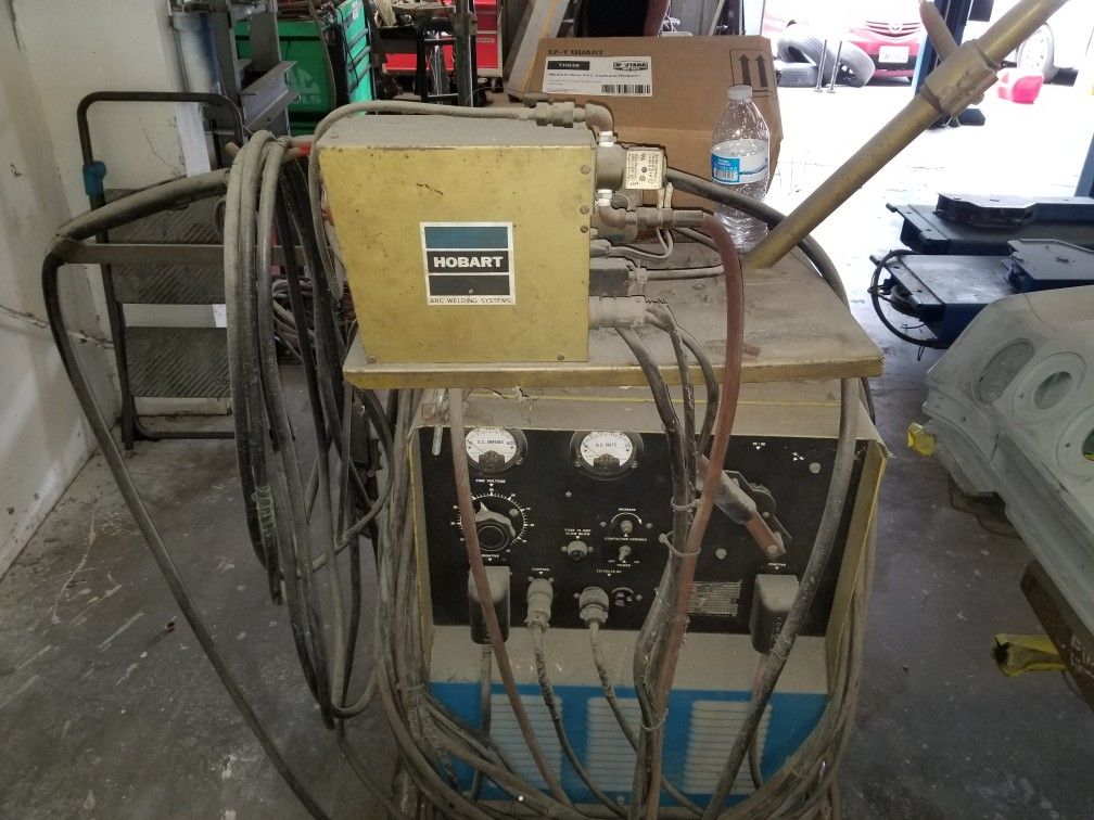 Hobart industrial mig welder