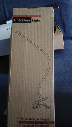 Clip desk light