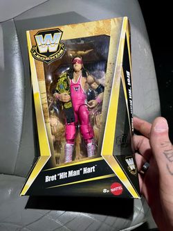 WWE Legends Elite Bret Hit Man Hart Figure