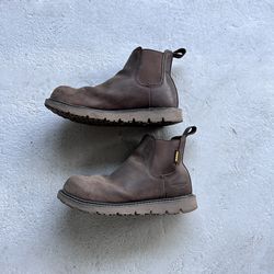 Freaky steel toe work boots