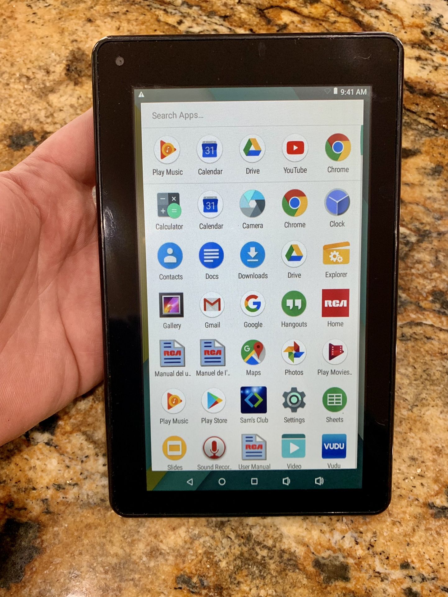 Android 7 inch RCA Tablet