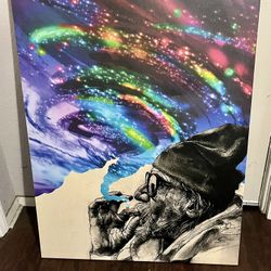 Large Framed Canvas Wall Art