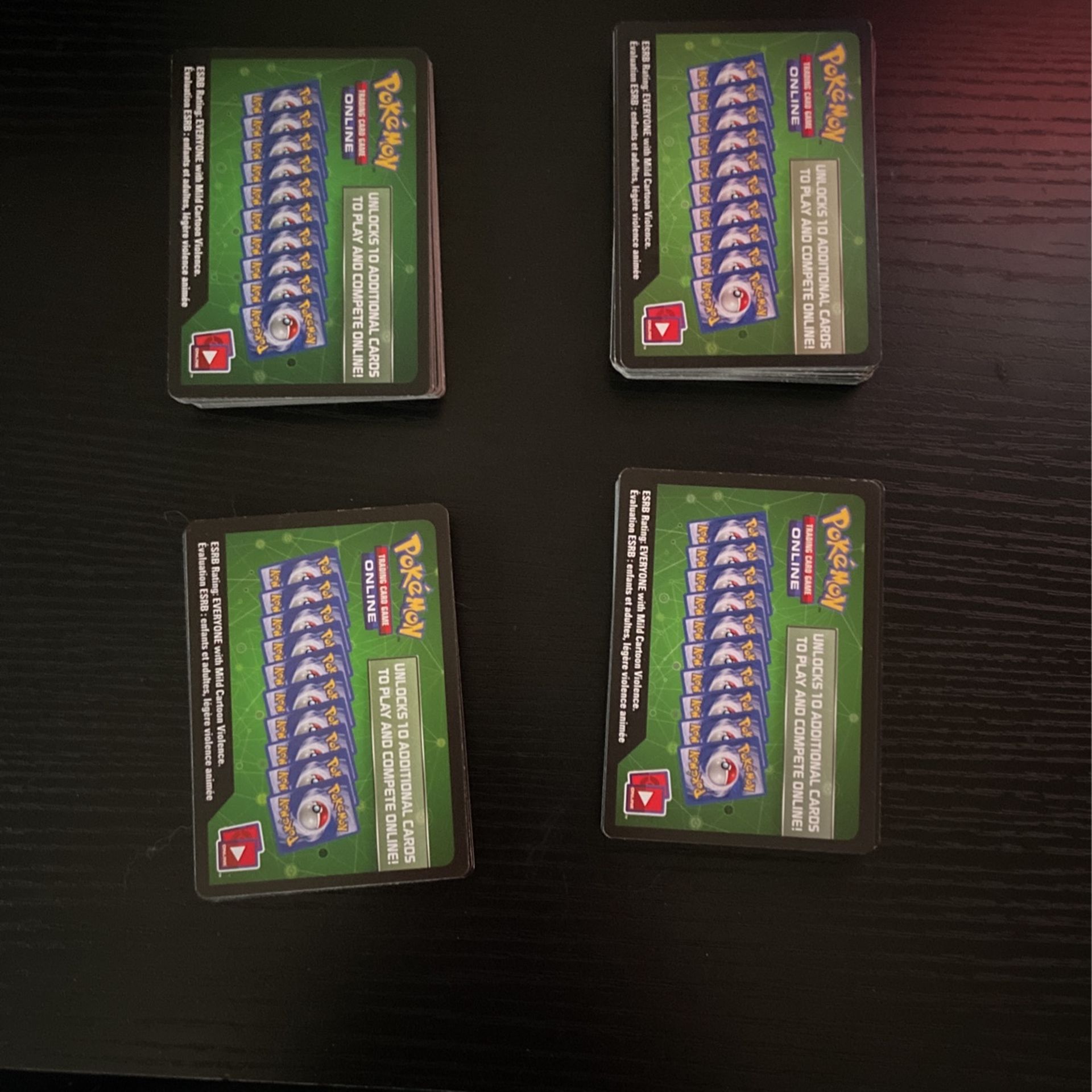 Pokémon Trading Card Game Online Pack Redeem Qr Codes