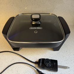 Proctor Silex Electric Skillet w/lid