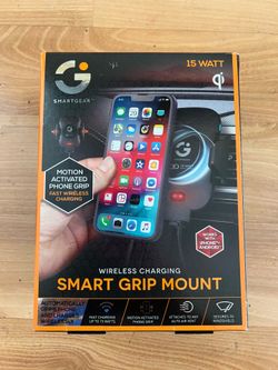 SMARTGEAR 15W Wireless Charging Smart Grip Car Mount (Motion Activated)