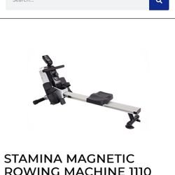Stamina Magnetic Rowing Machine  (Brand New, Unopened Box) 