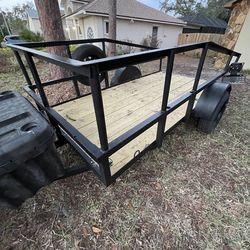 5x10 Utility/Landscaping Trailer with gate.