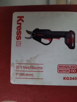 Kress Battery Powered Pruning Shears  20V