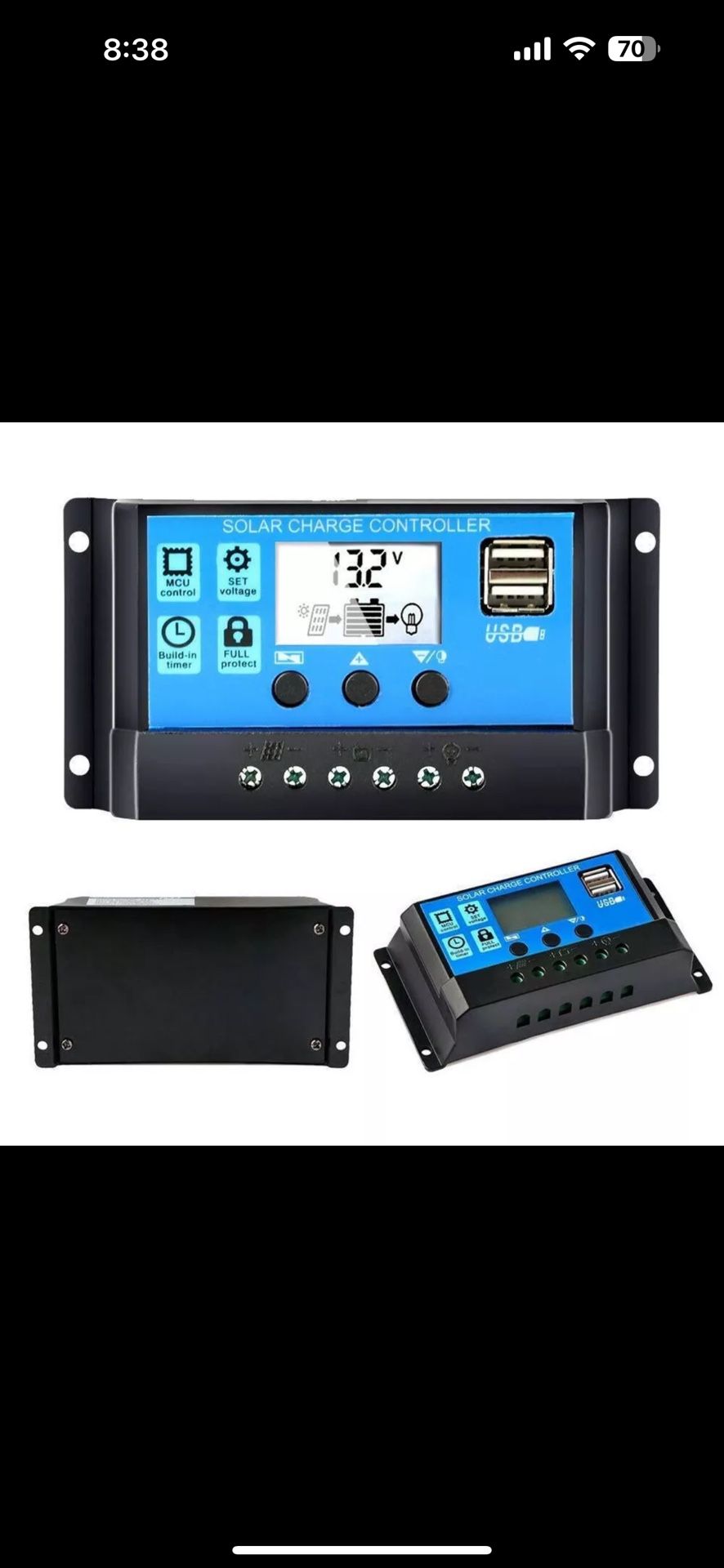 New Solar Charge Controller