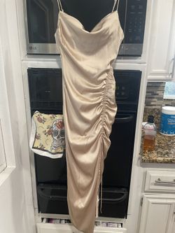 Gold Long Dress