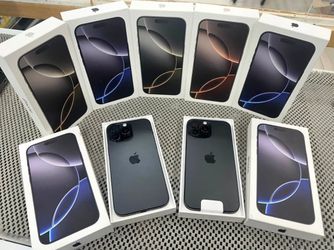 iPhone 16 Pro Max 256GB Factory Unlocked - 1 Year Warranty 