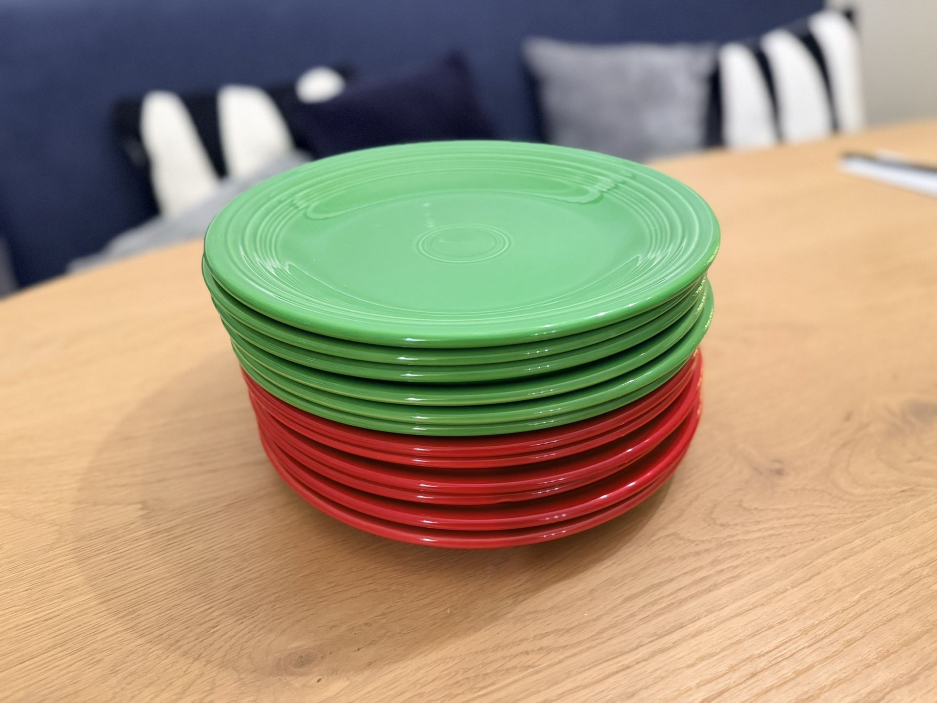 Fiesta Shamrock Green Salad Plate (Set Of 6)