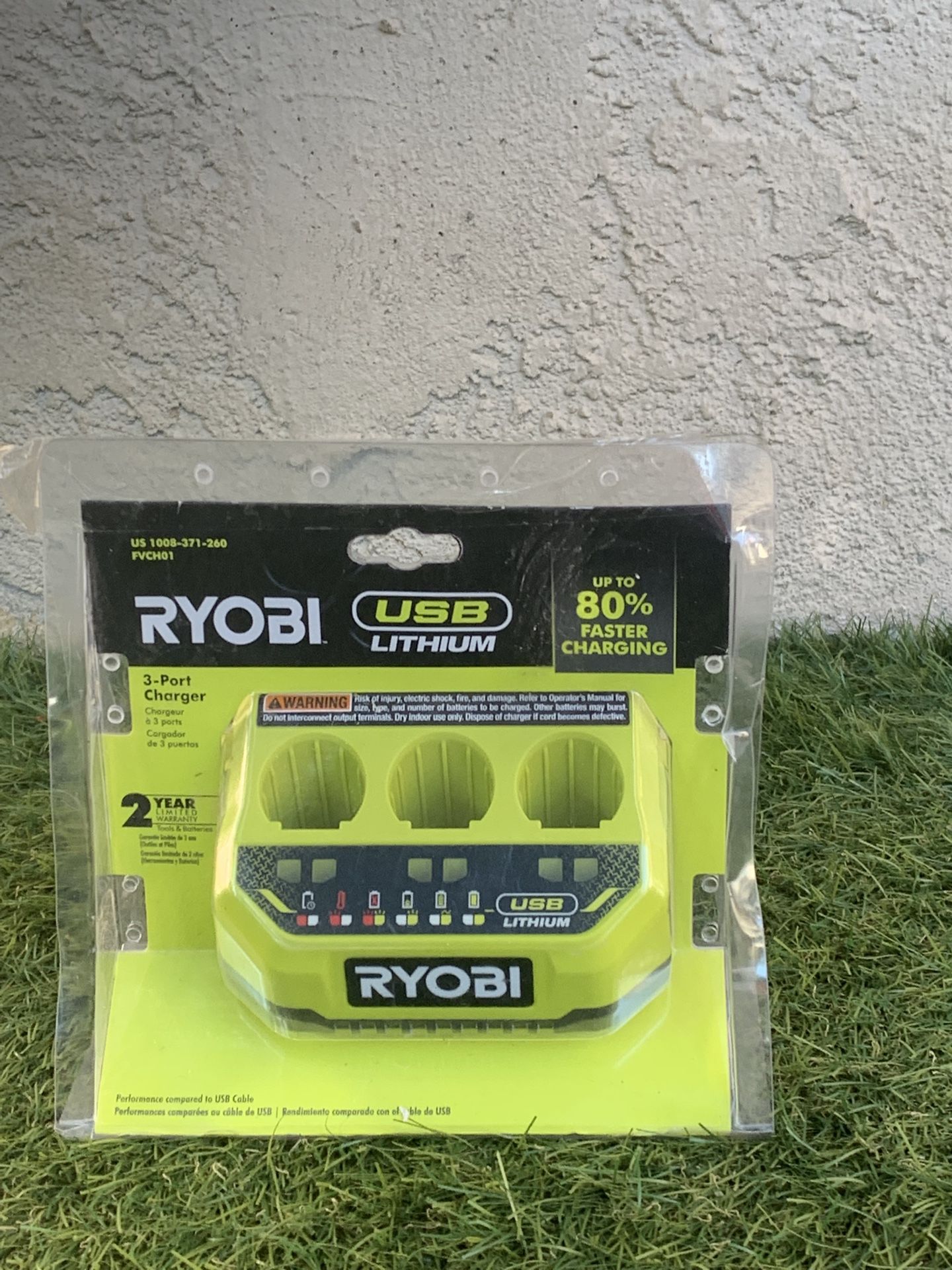 Ryobi Lithium 3 Prot Charger 