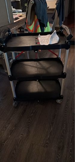 3-Tier Rolling Utility Cart