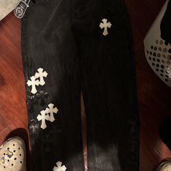 chrome heart jeans
