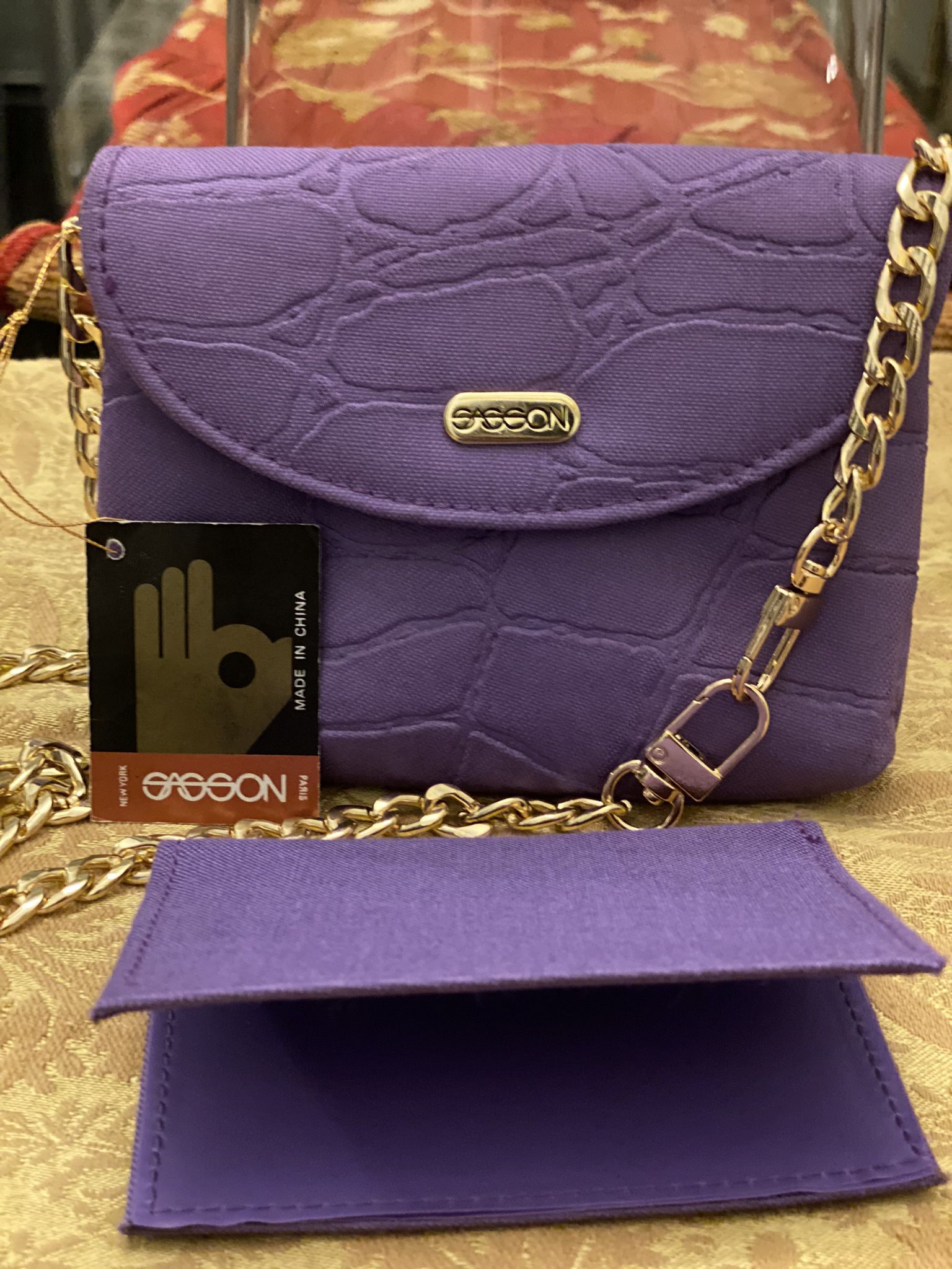 Brand New W/Tags Vintage And Retro Sasson Purple Wallet💜