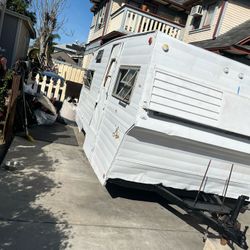 1973 Lark Vintage Travel Trailer 