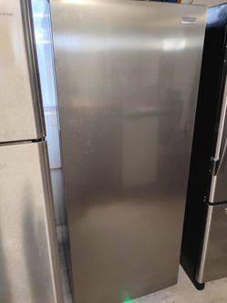 Frigidaire Stainless Steel Upright Freezer