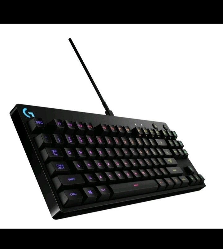 Logitech Pro Mechanical Gaming Keyboard for PC NEW IN BOX NEVER OPEN
Dimention: 2.1" H x 15.8" W x 6.3"D
Illuminated, RGB Lighting , Anti-ghosting k