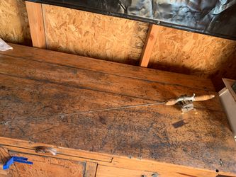 Vintage fishing pole
