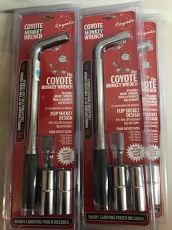 Monkey wrench for aftermarket wheels